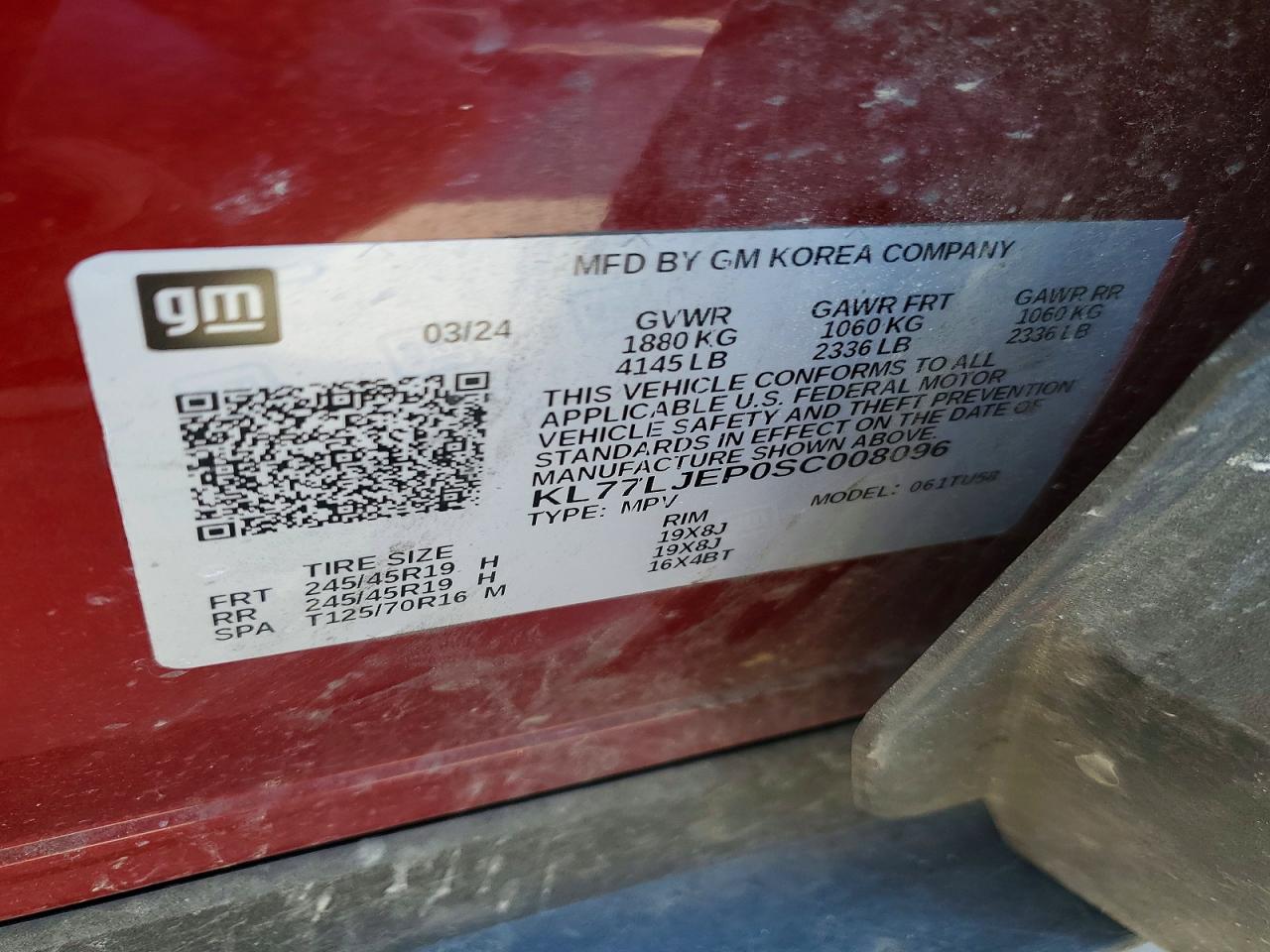 Chevrolet Trax 2rs