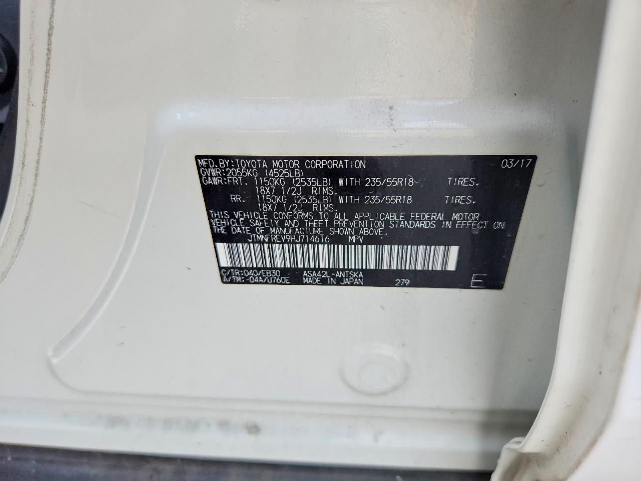 Toyota RAV4 Se
