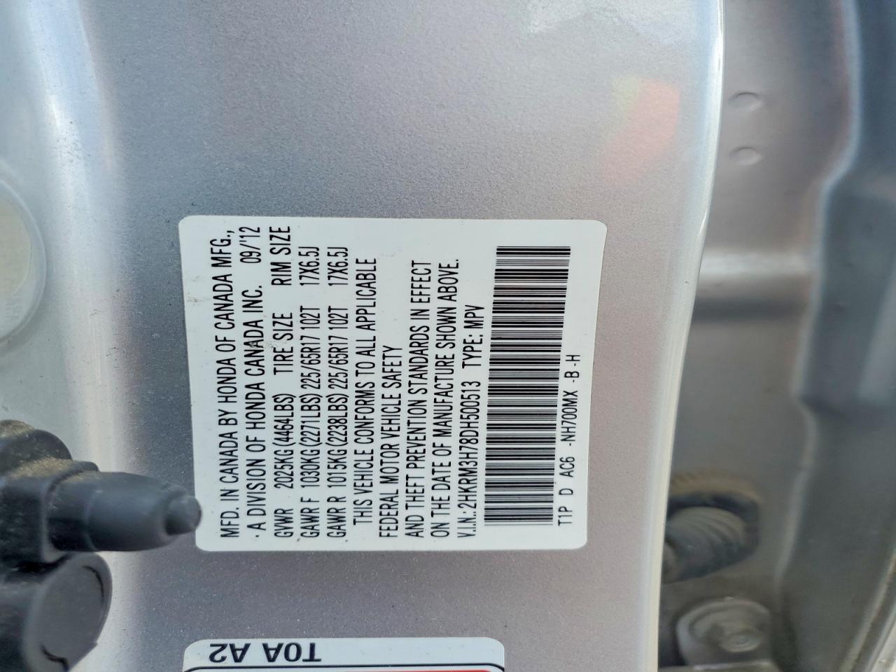 Honda Crv Exl