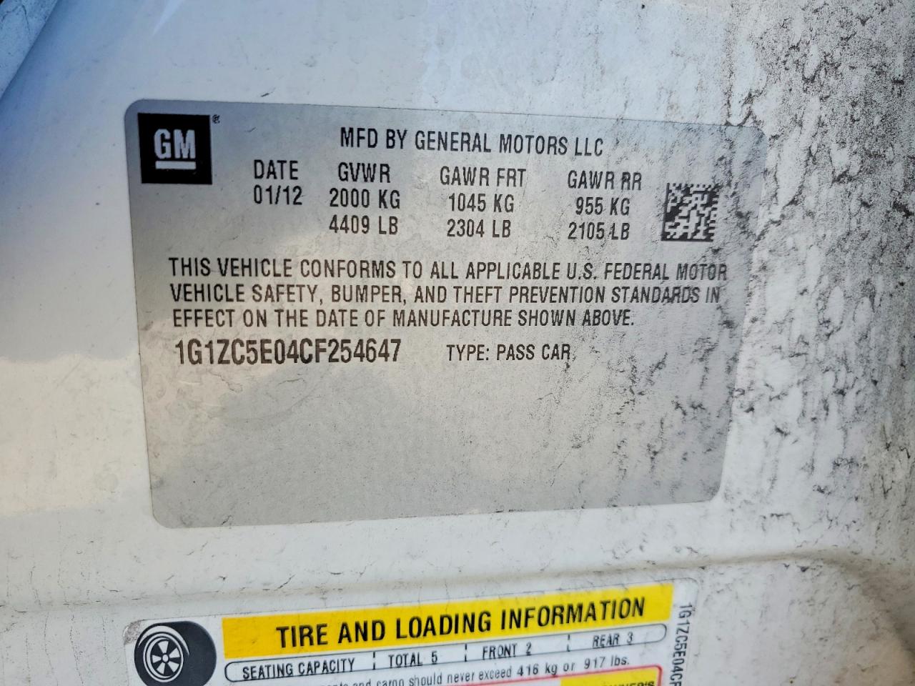 Chevrolet Malibu 1lt