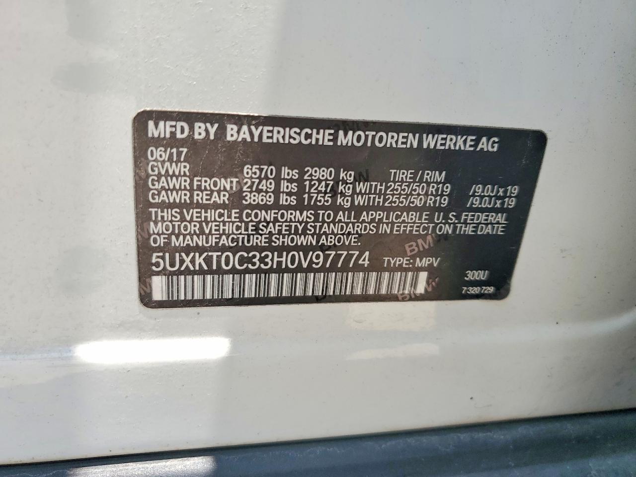 BMW X Series Xdr40e