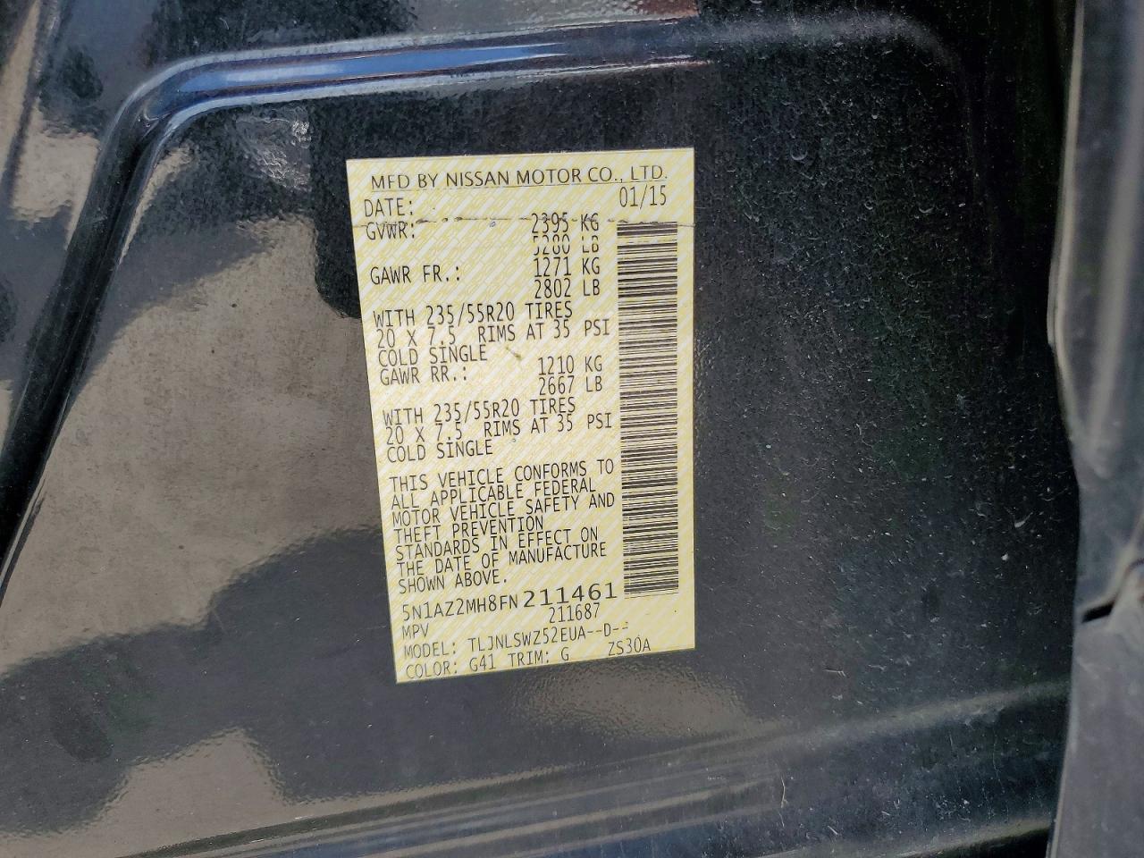 Nissan Murano Platinum