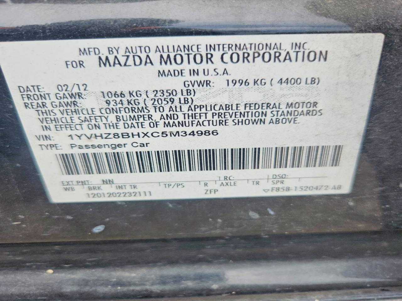Mazda 6 I