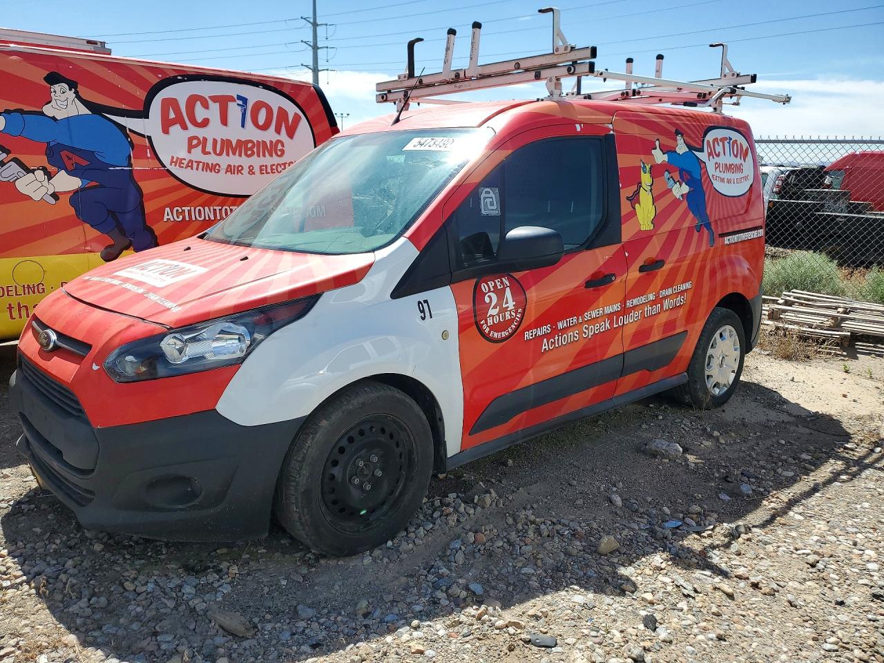 Salvage Ford Transit Image