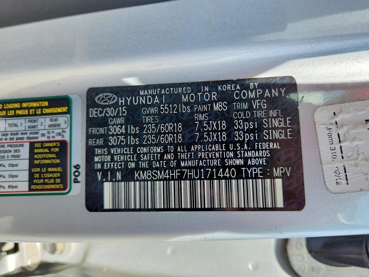 Hyundai SANTA FE Se