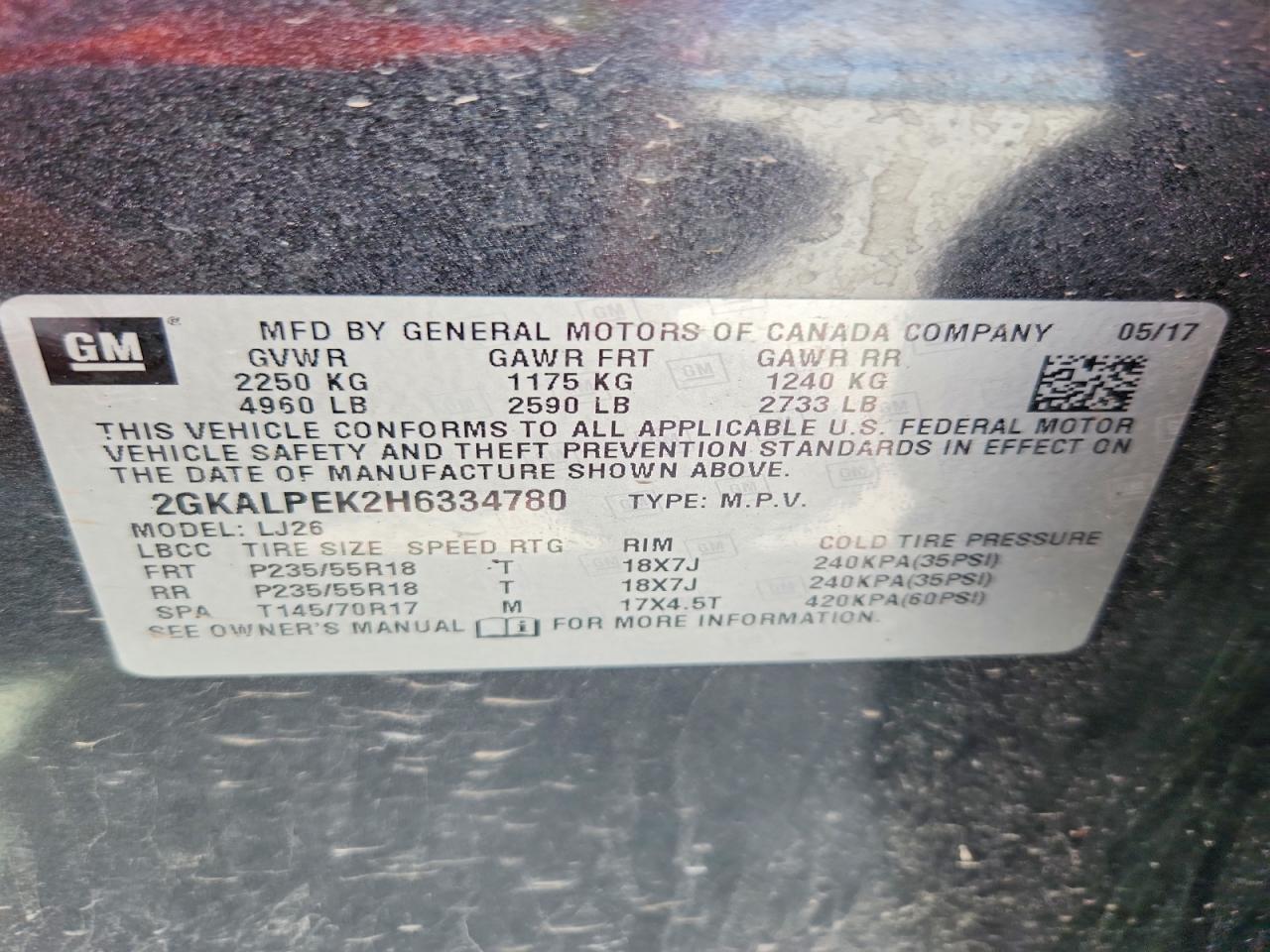 GMC Terrain Slt