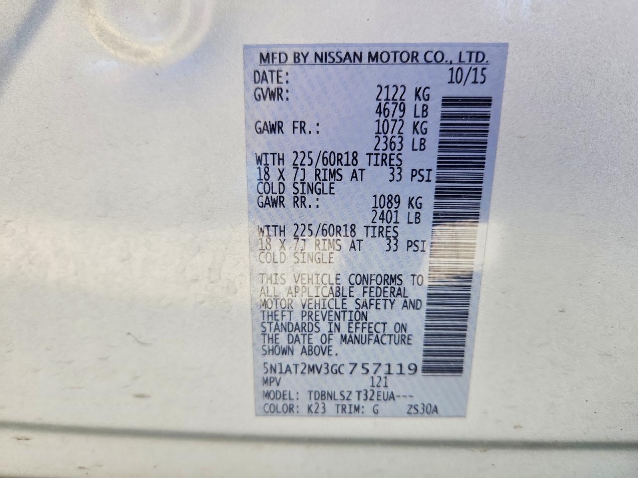 Nissan Rogue Sl