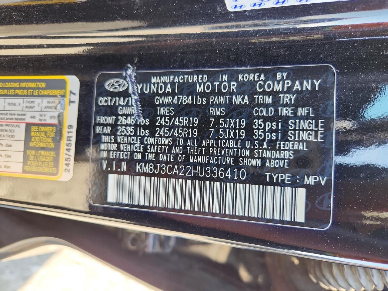 Hyundai TUCSON Limited