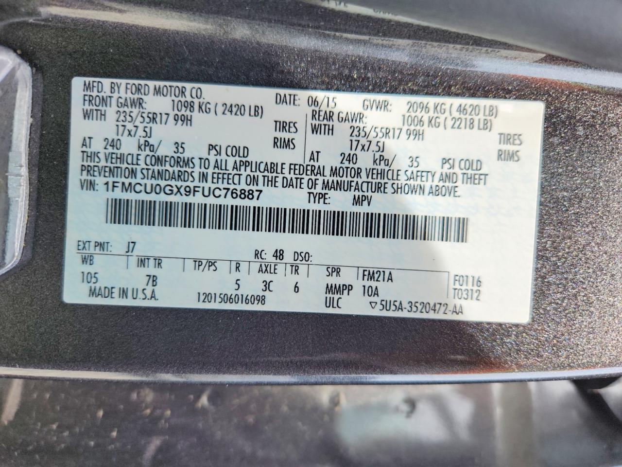 Ford Escape Se