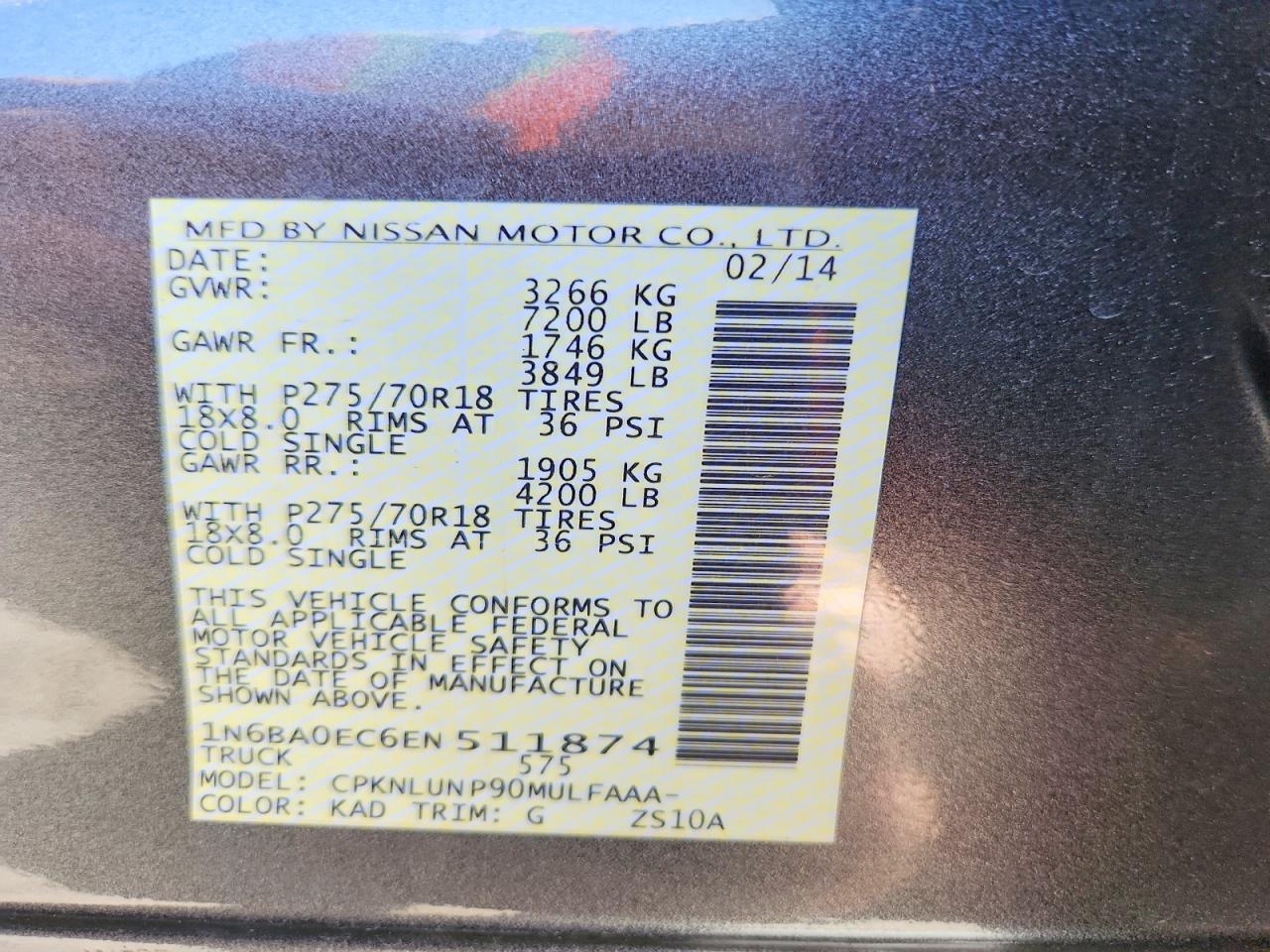 Nissan Titan Pro-4x