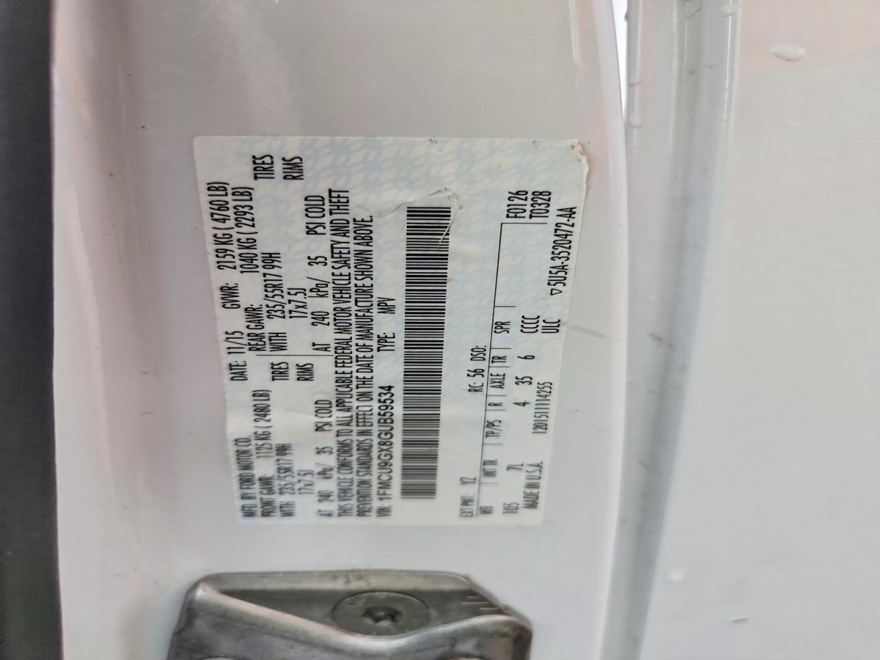 Ford Escape Se