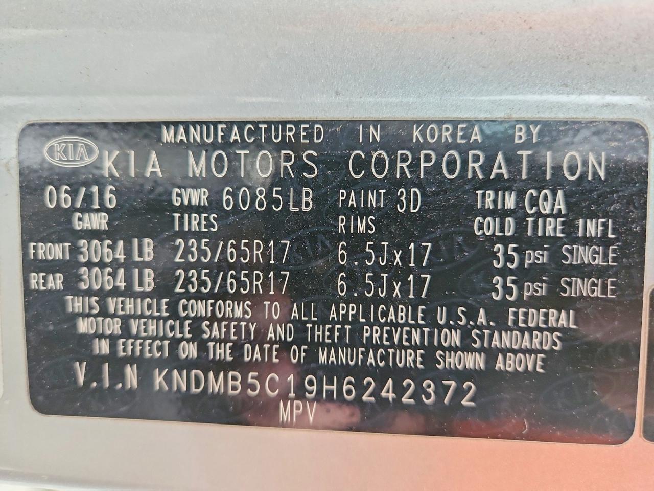 Kia Sedona Lx