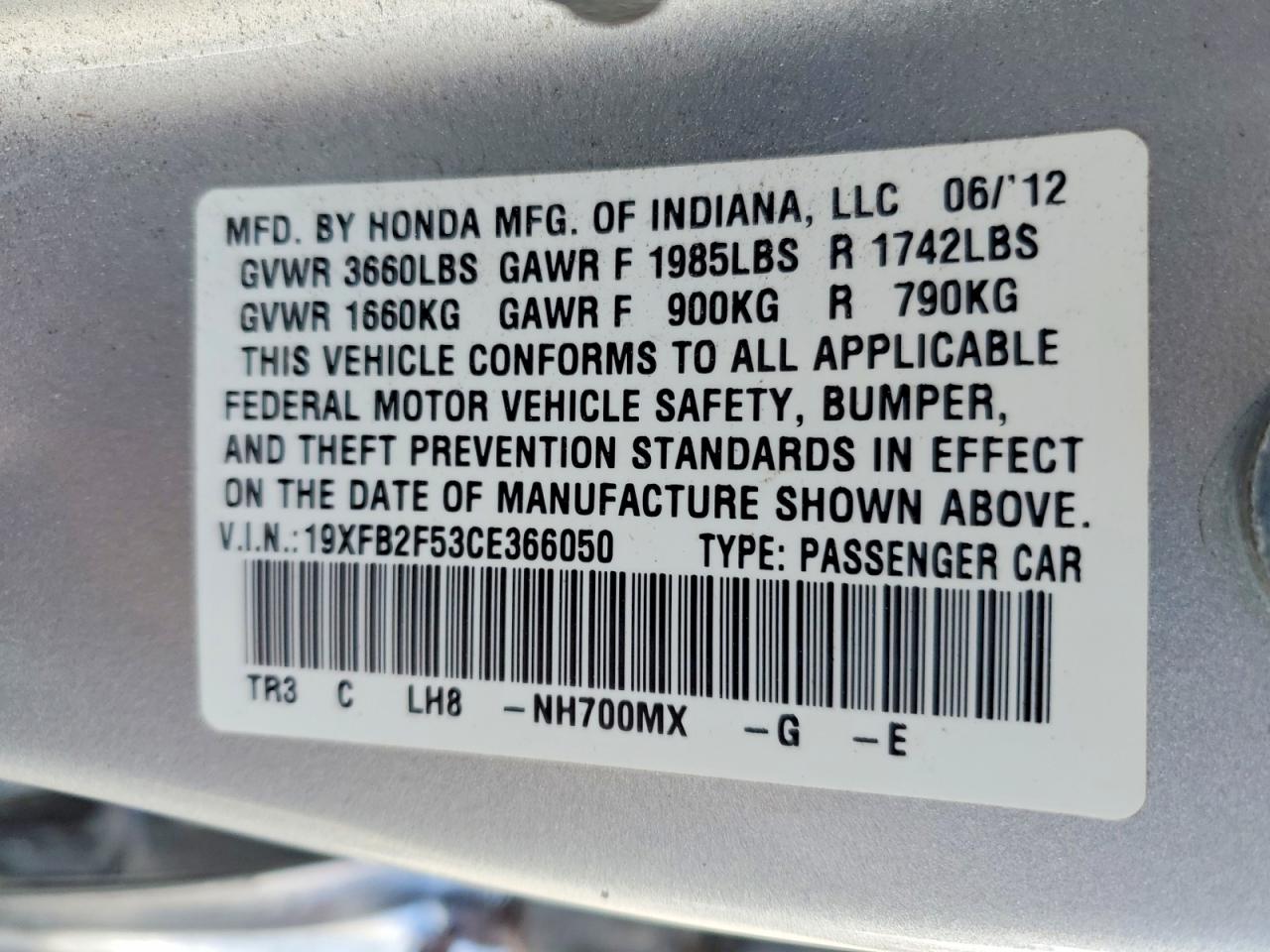Honda Civic Lx