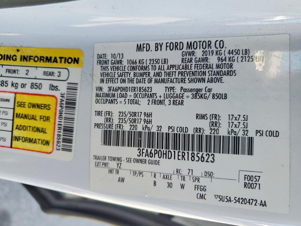 Ford Fusion Se