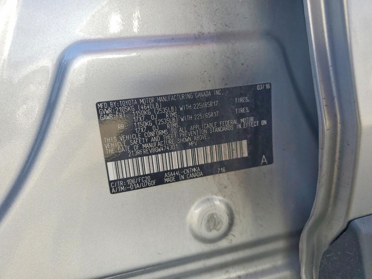 Toyota RAV4 Xle