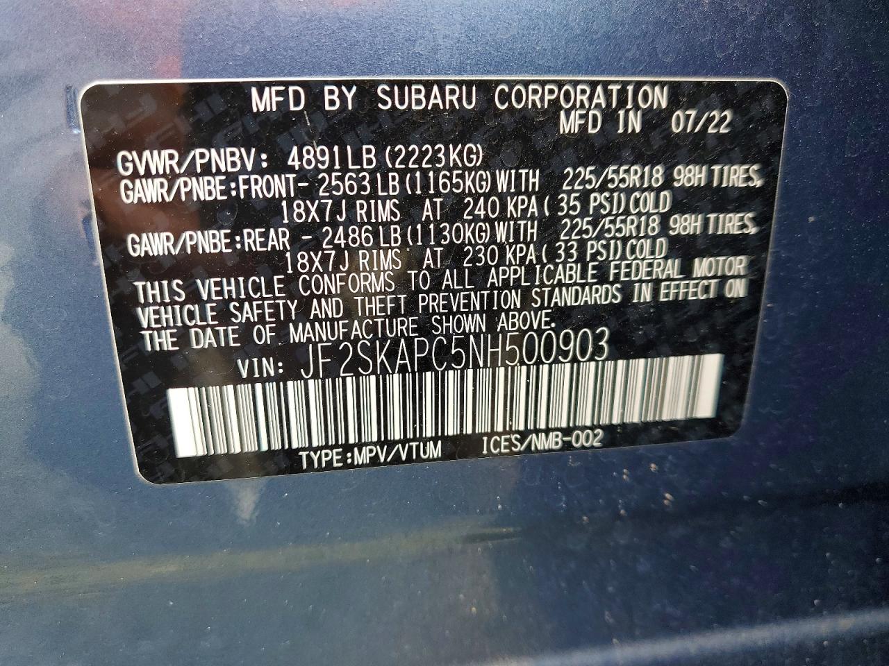 Subaru Forester Limited
