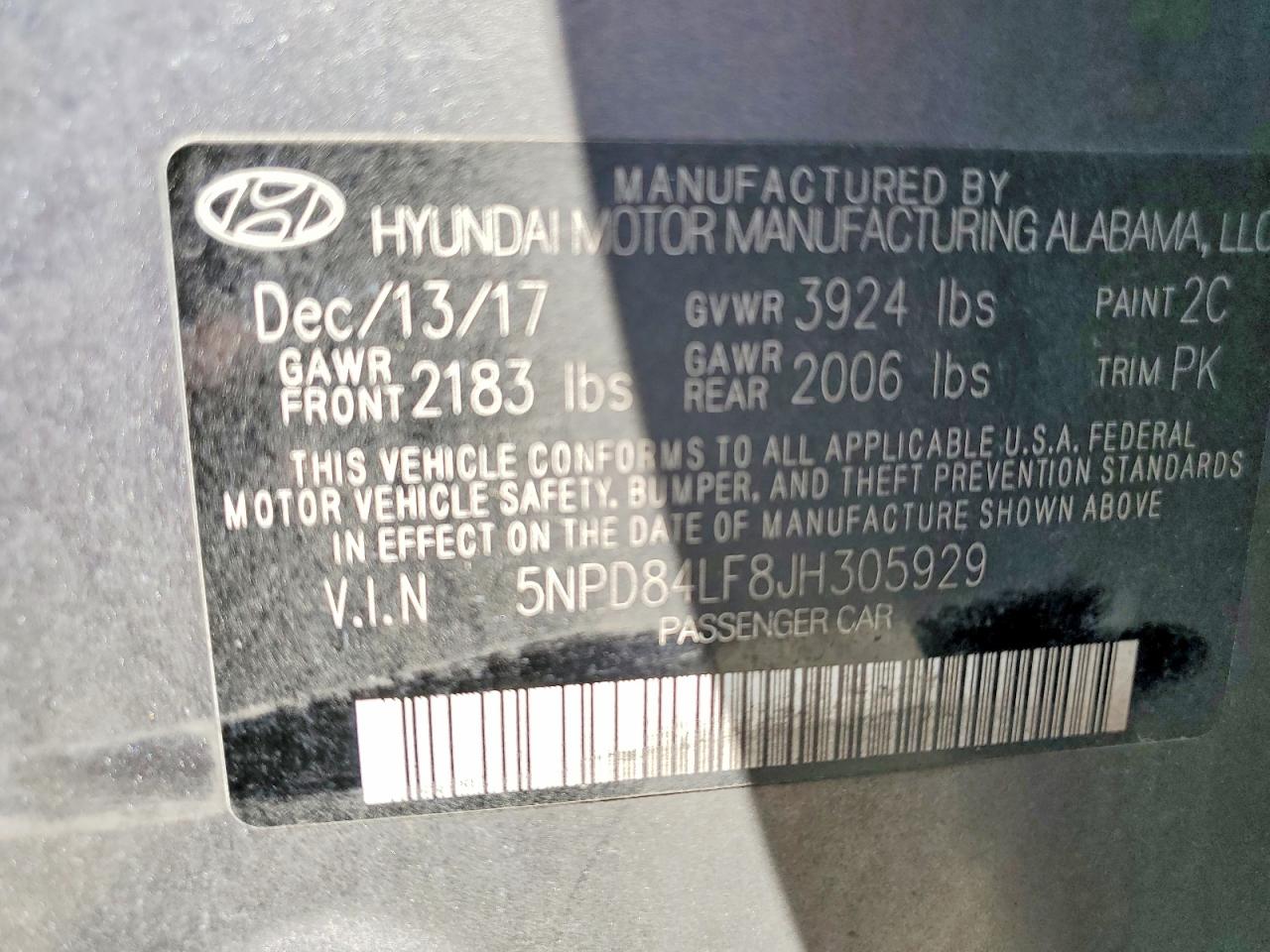 Hyundai ELANTRA Sel