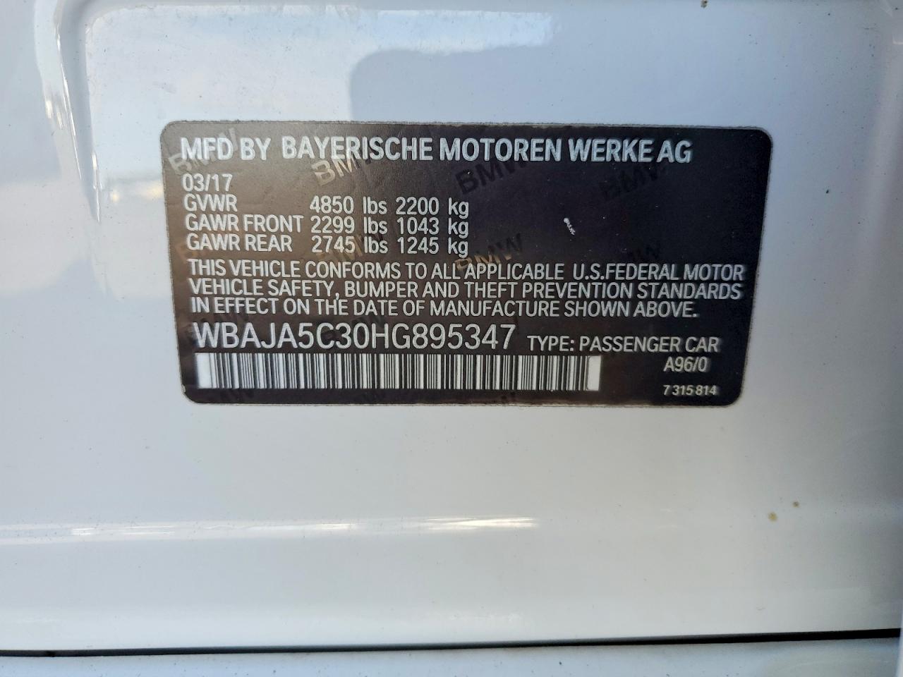 BMW 5 Series I