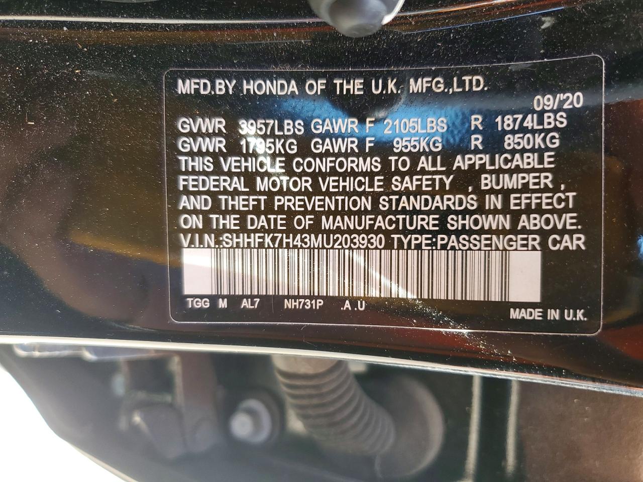Honda Civic Sport