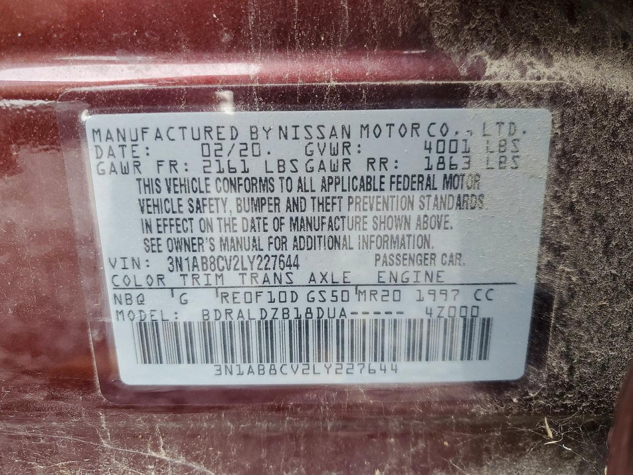 Nissan Sentra Sv