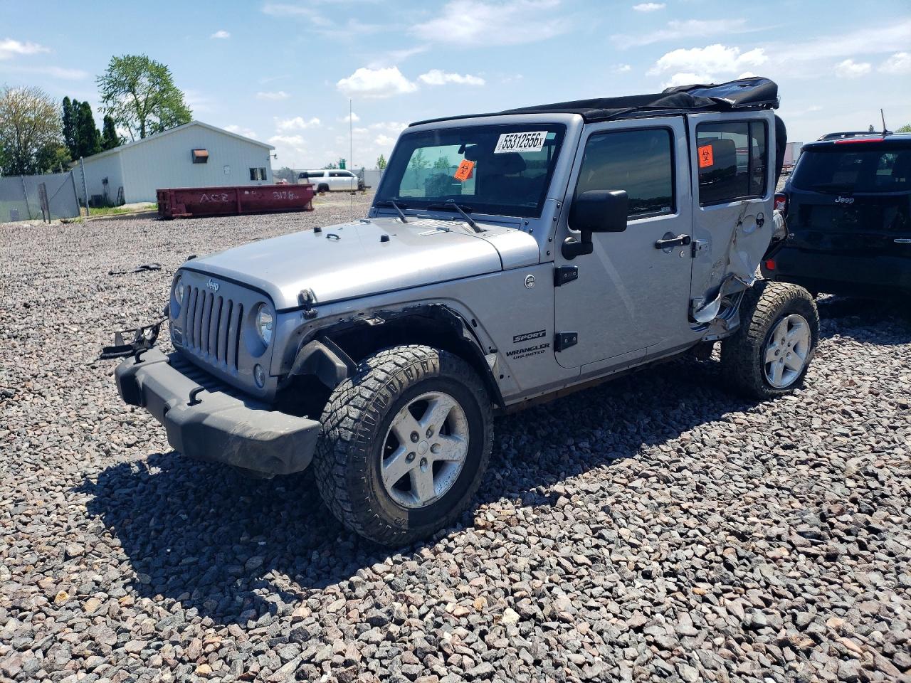 Salvage Jeep Wrangler Image