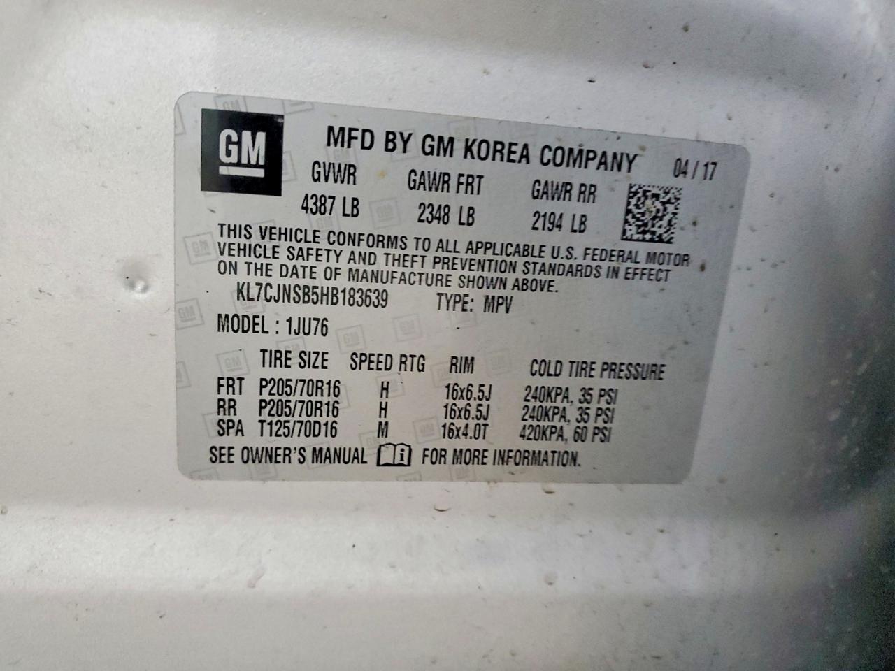 Chevrolet Trax Ls