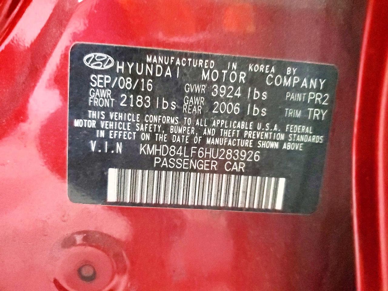 Hyundai ELANTRA Limited