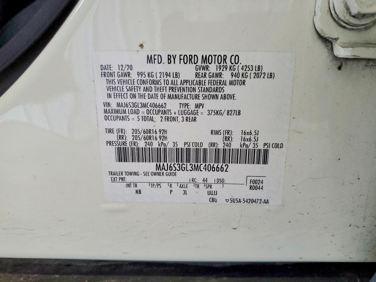 Ford EcoSport Se