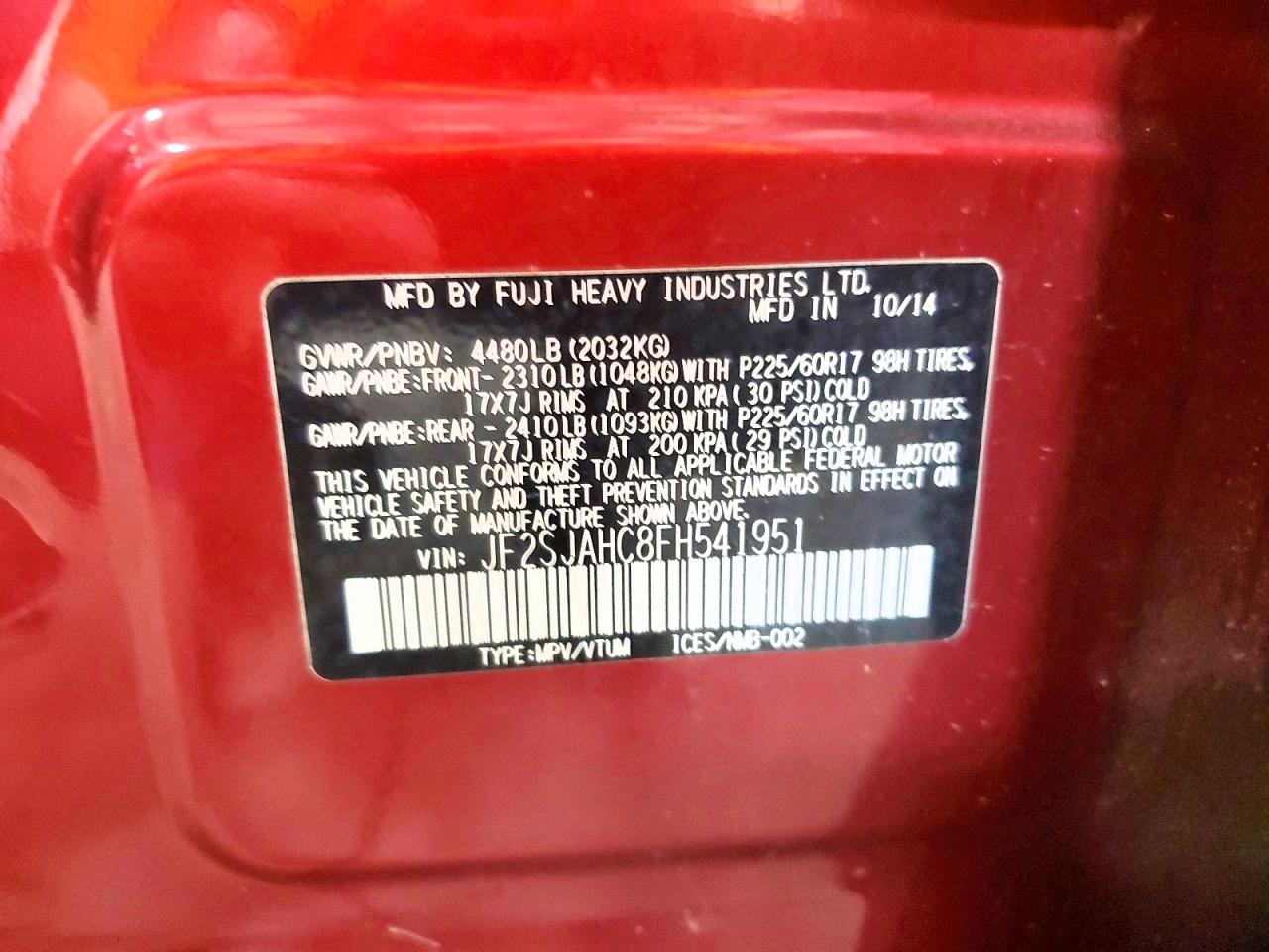 Subaru Forester 2.5i Limited