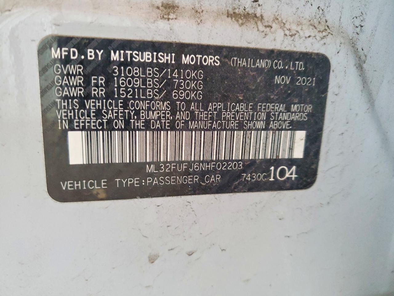 Mitsubishi Mirage G4 Es