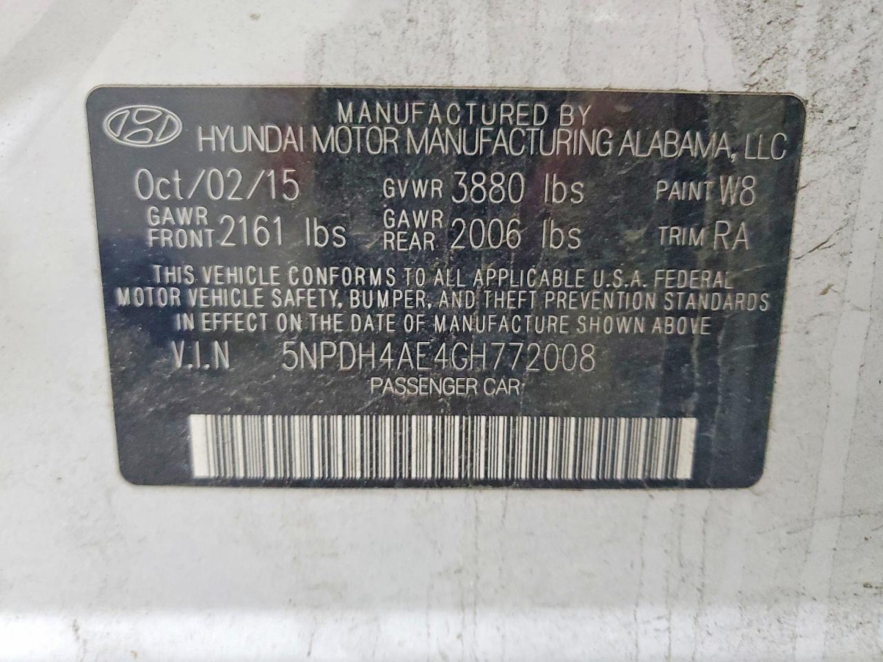 Hyundai ELANTRA Se