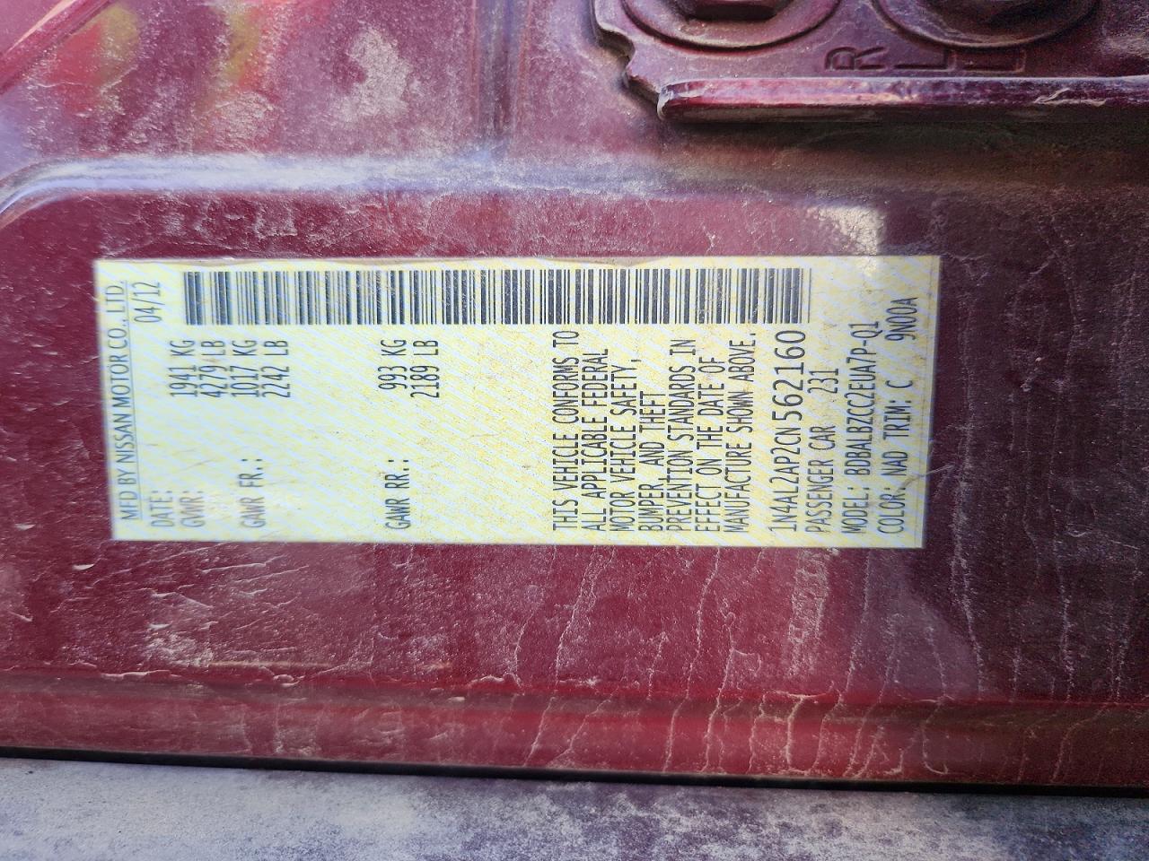Nissan Altima 2.5