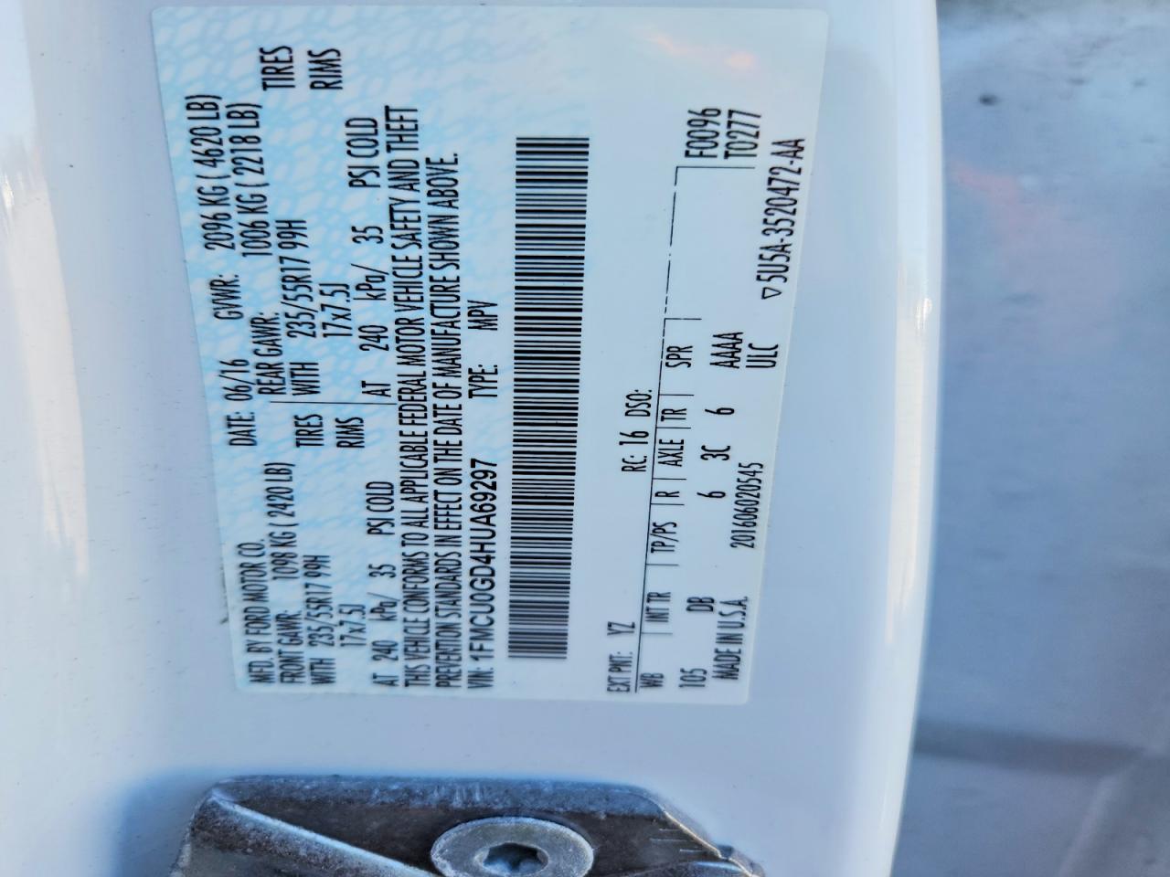 Ford Escape Se