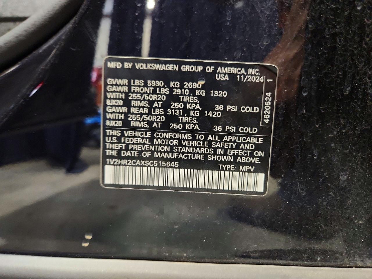Volkswagen Atlas Se