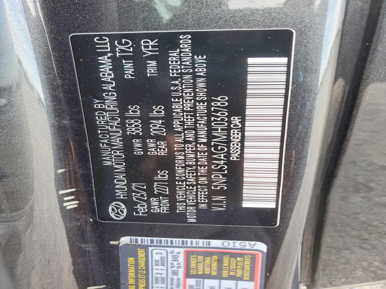 Hyundai ELANTRA Sel