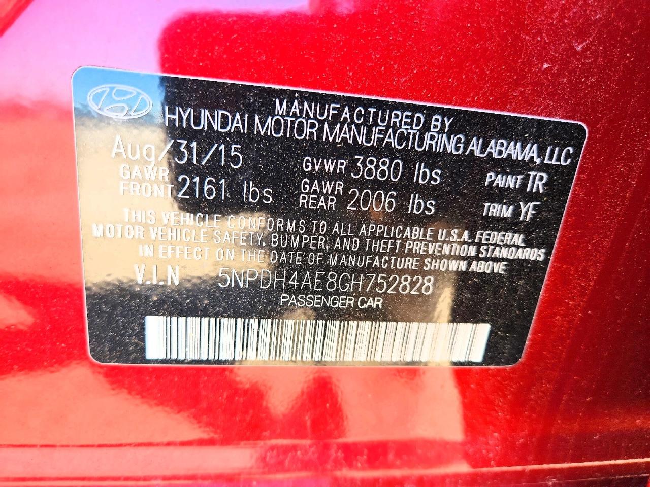 Hyundai ELANTRA Se