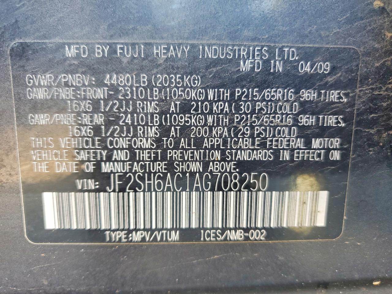 Subaru Forester 2.5x
