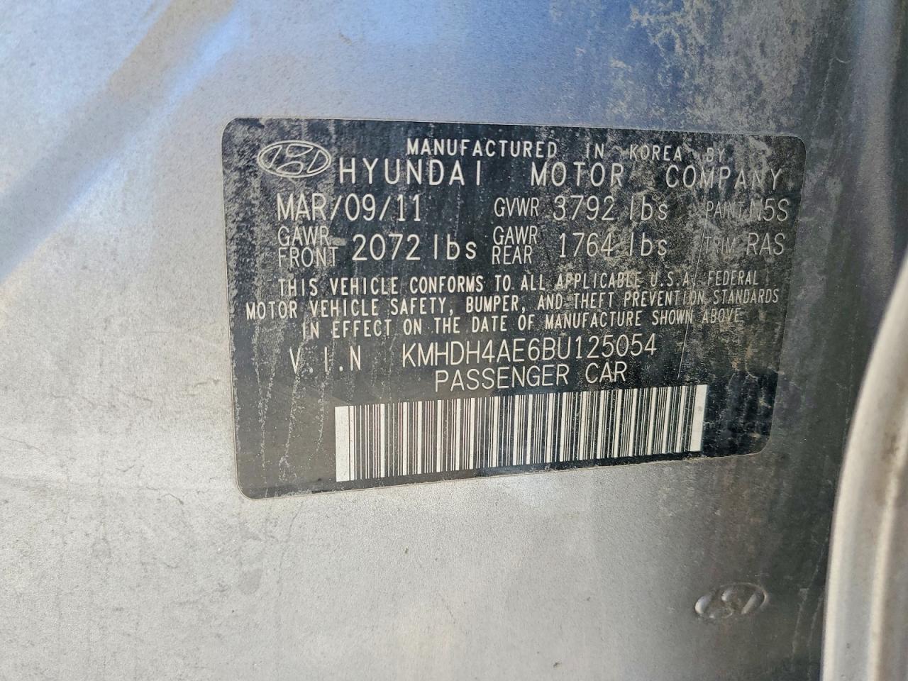 Hyundai ELANTRA Gls