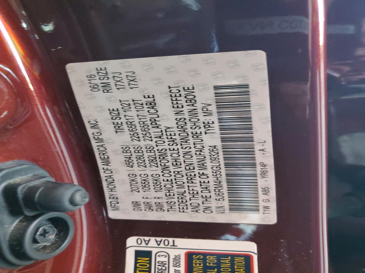 Honda Crv Ex