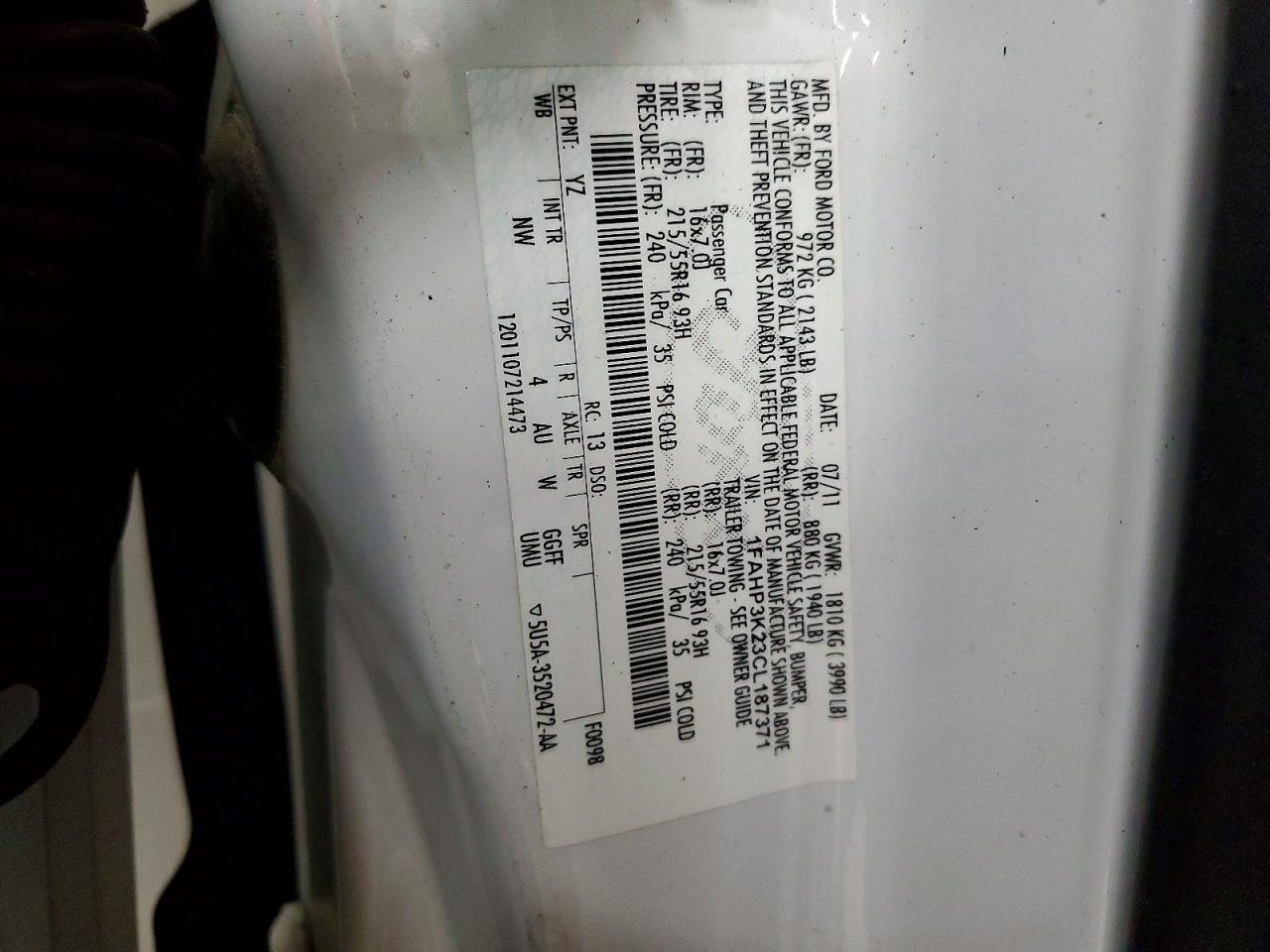 Ford Focus Se