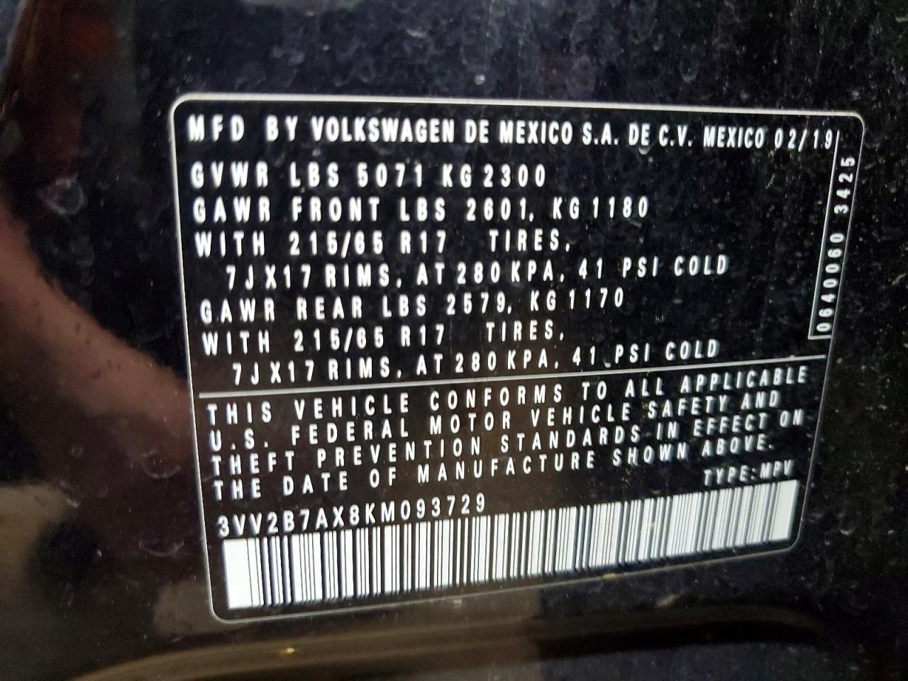 Volkswagen Tiguan Se