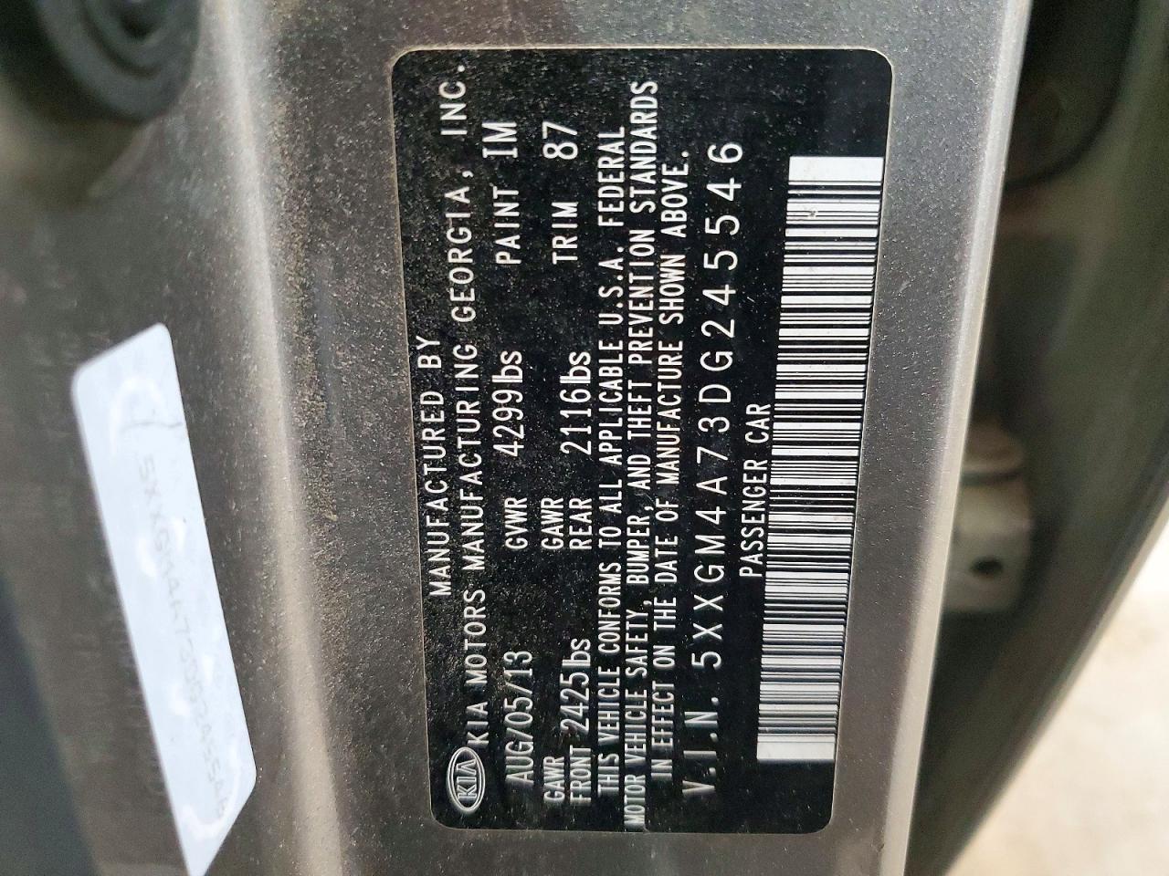 Kia Optima Lx