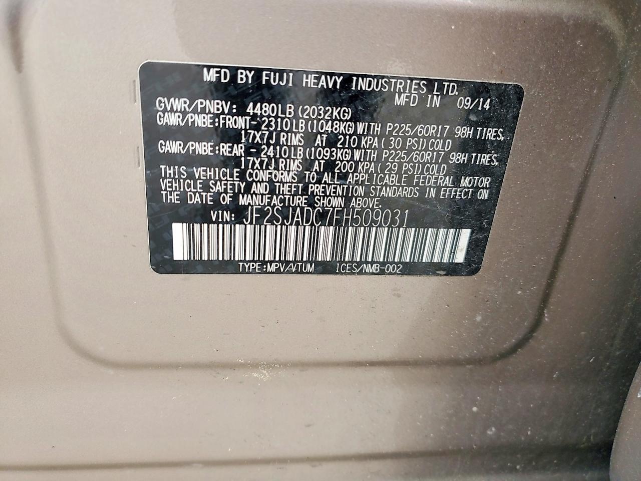 Subaru Forester 2.5i Premium