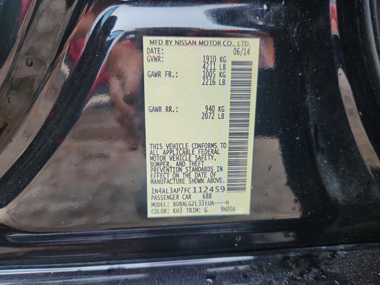Nissan Altima 2.5 S