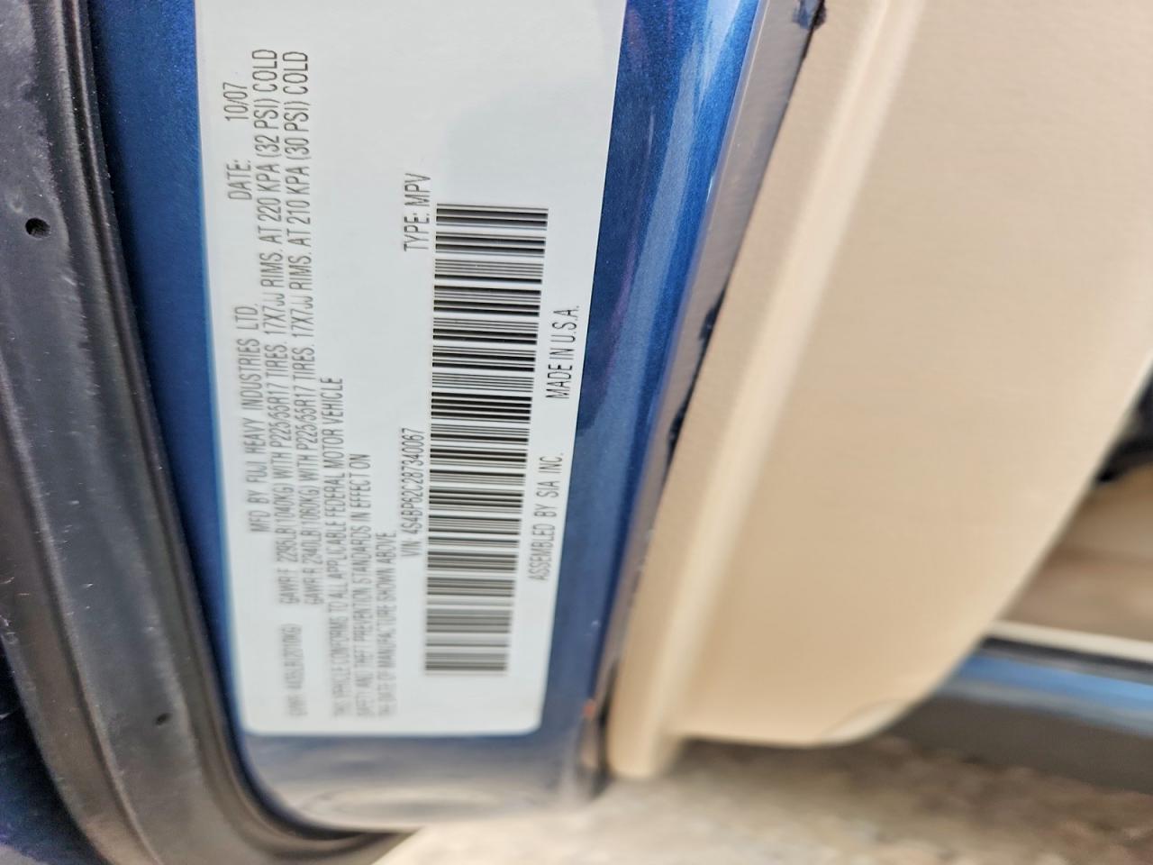 Subaru Outback 2.5i Limited