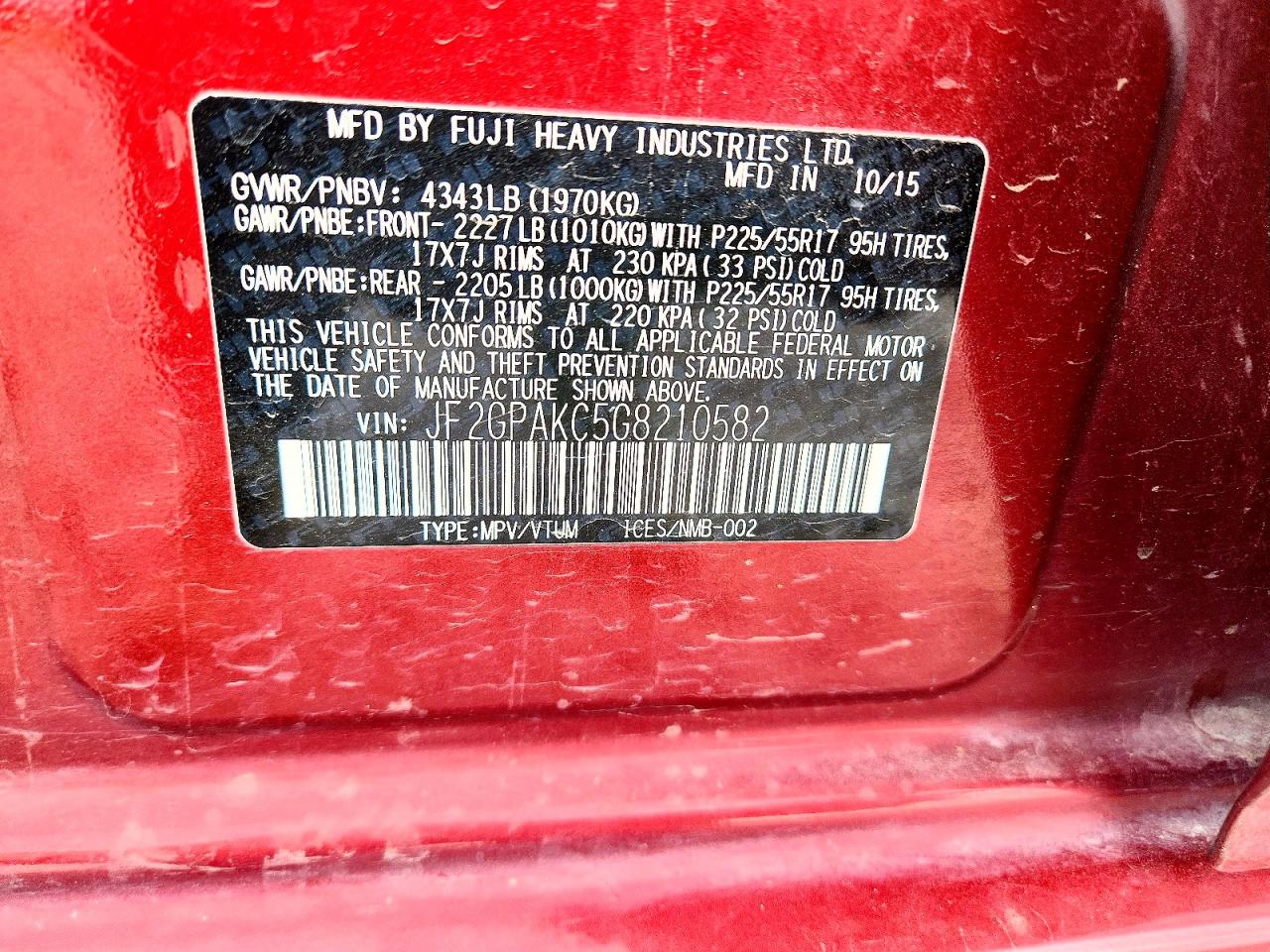 Subaru Crosstrek Limited