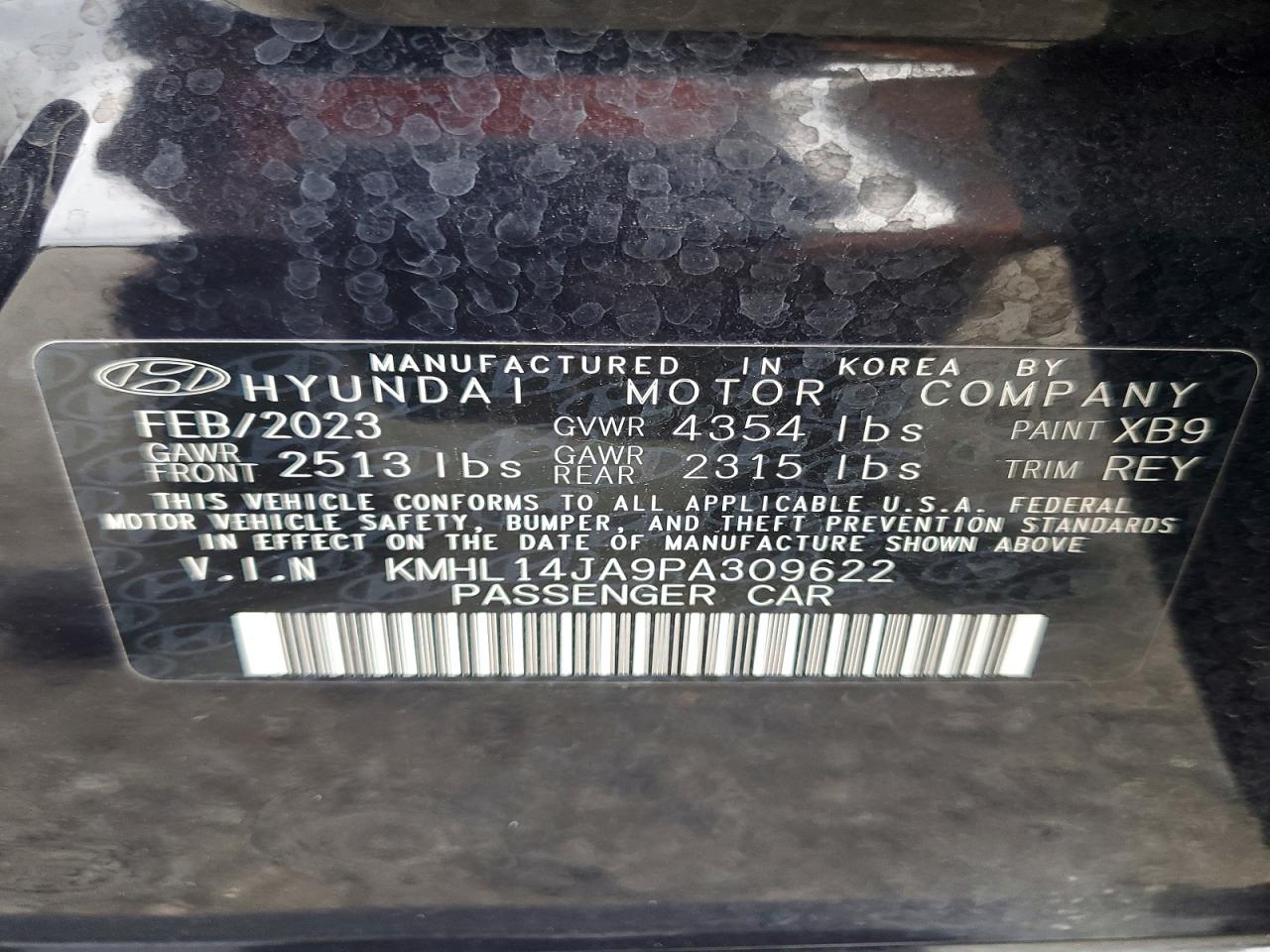 Hyundai SONATA Sel