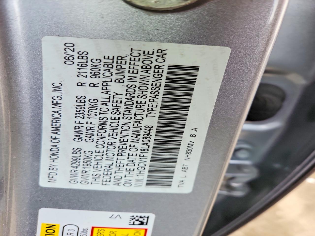 Honda Accord Lx