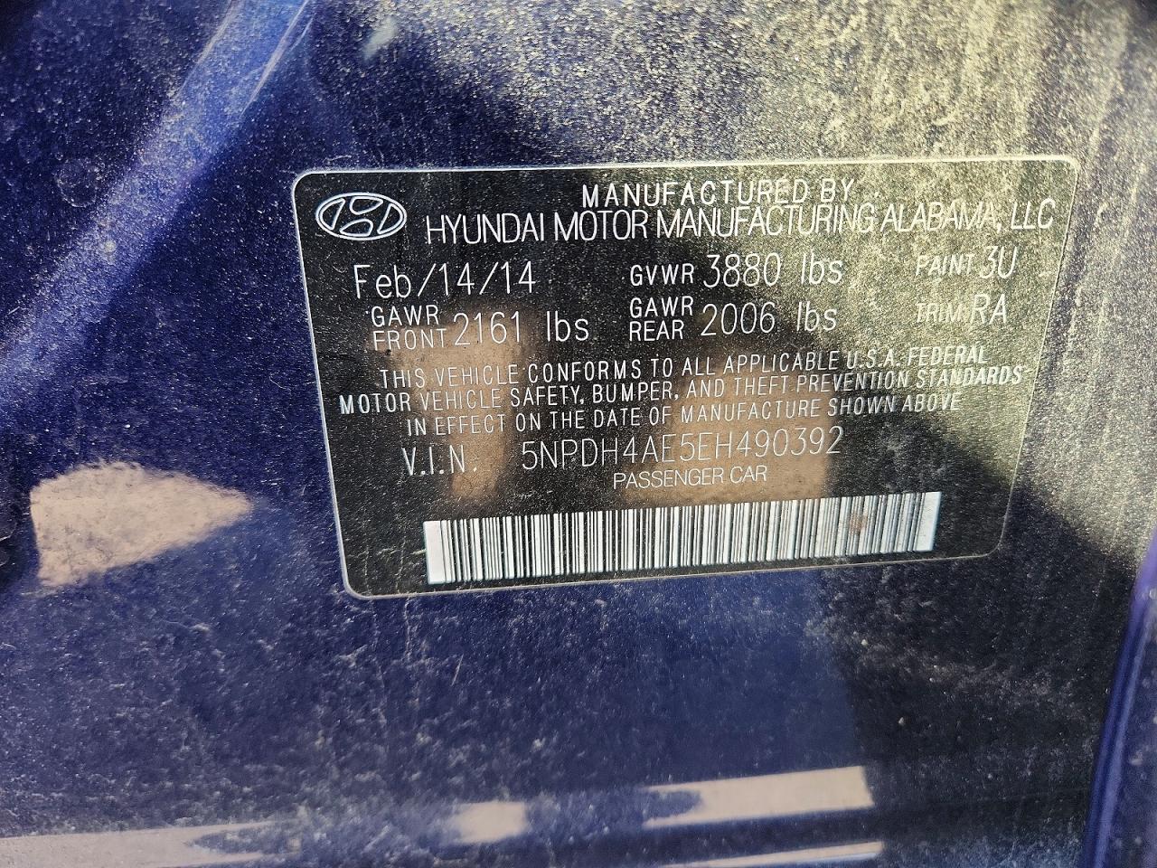 Hyundai ELANTRA Se