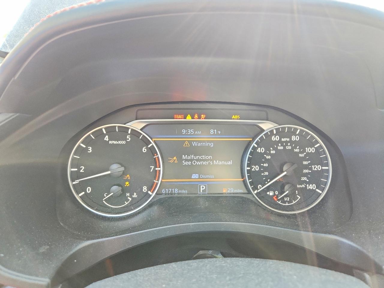 Nissan Altima Sr